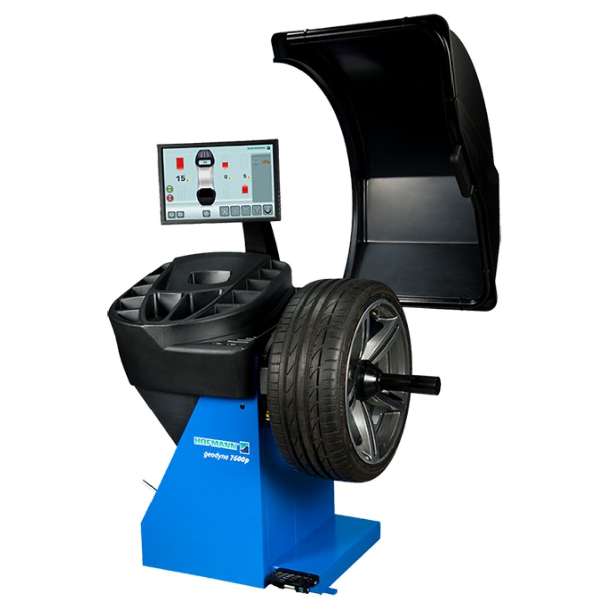HOFMANN Geodyna 7600P Wheel Balancer with Power Clamp