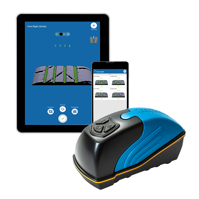 TreadReader™ HandHeld Scanner – Tire Measurement Technology