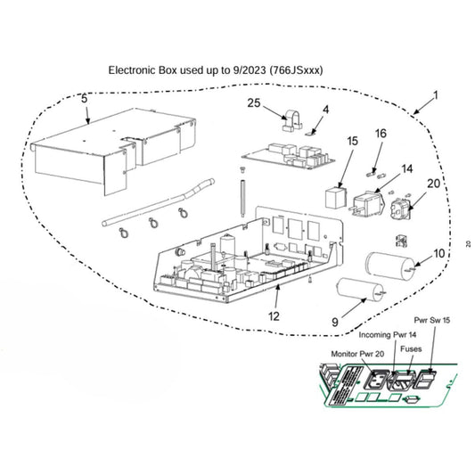 CR Assy E-Box + EPC for Hofmann Balancers 7800 / 8200